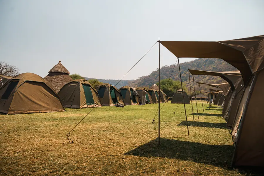 Budget campsite