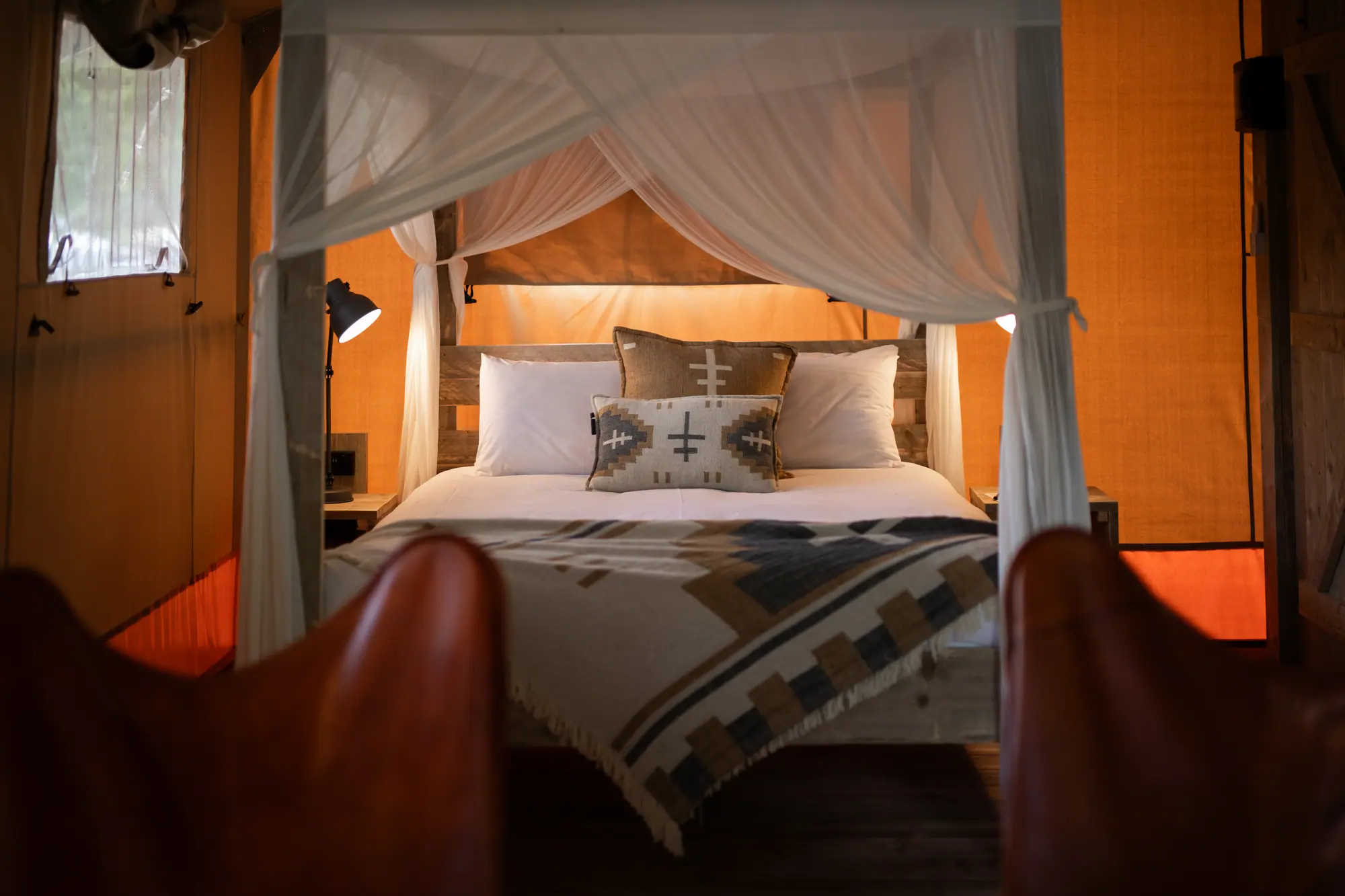 Fly camping in Nyerere
