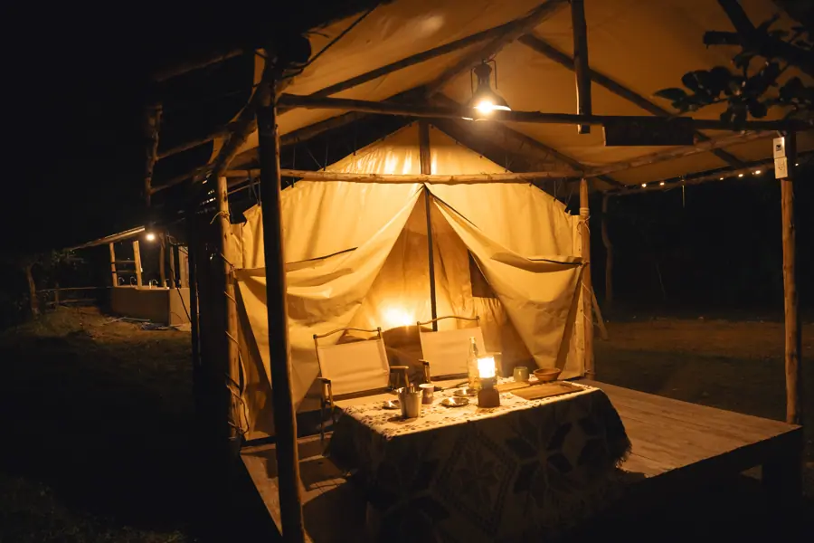 Safari accommodation, night 3
